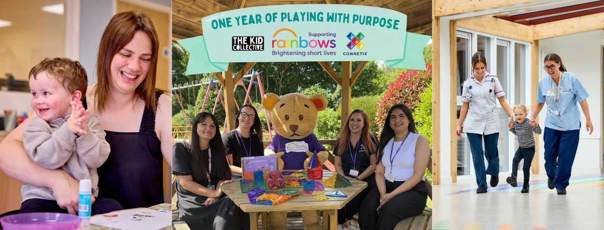 One Year of Play, Partnership & Purpose: Celebrating Our First Year Supporting Rainbows Hospice for Children and Young People