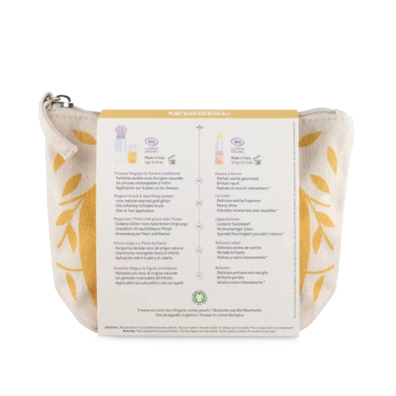 Namaki Sparkling Pouch Set - Gold Fox