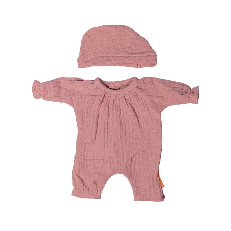 Miniland Doll Pyjamas Set Pink - 32cm