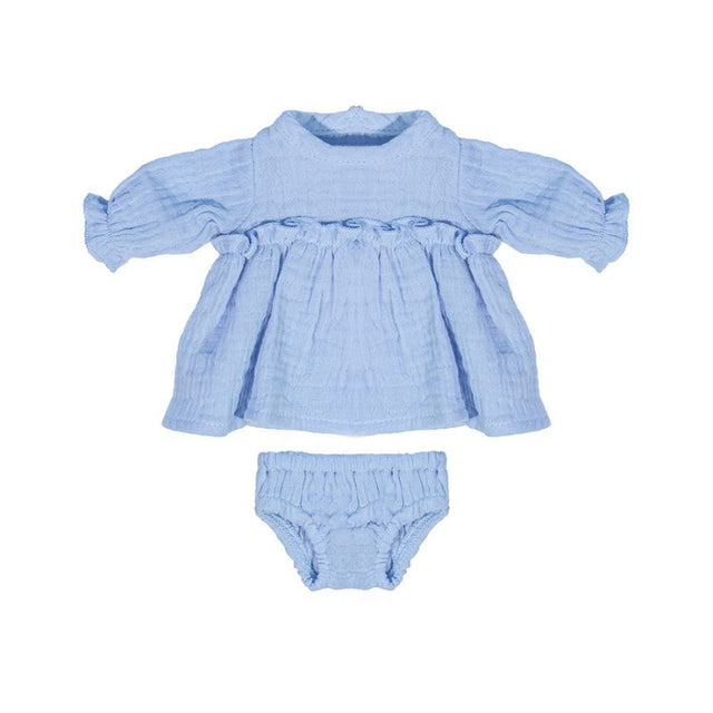 Miniland Doll Dress Set Blue - 32cm