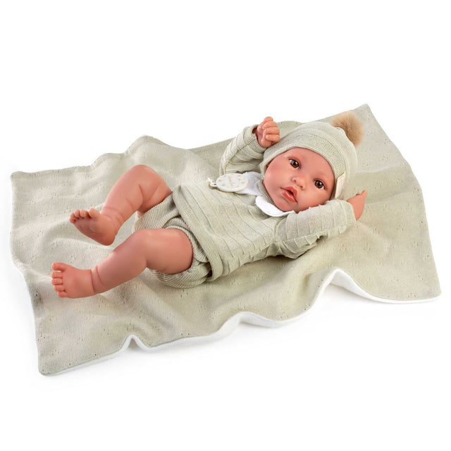 Antonio Juan Doll Erik with Blanket - 42cm