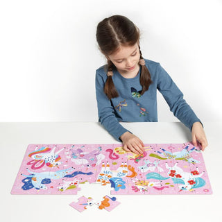Banana Panda I Love Unicorns Puzzle