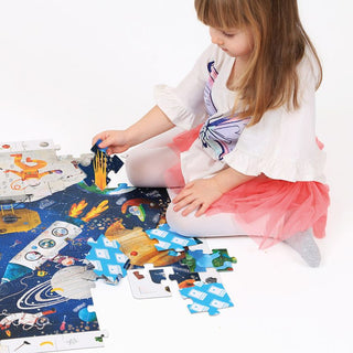 Banana Panda Observation Puzzle - Space