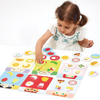 Banana Panda Let's Play Yummy Bingo Game