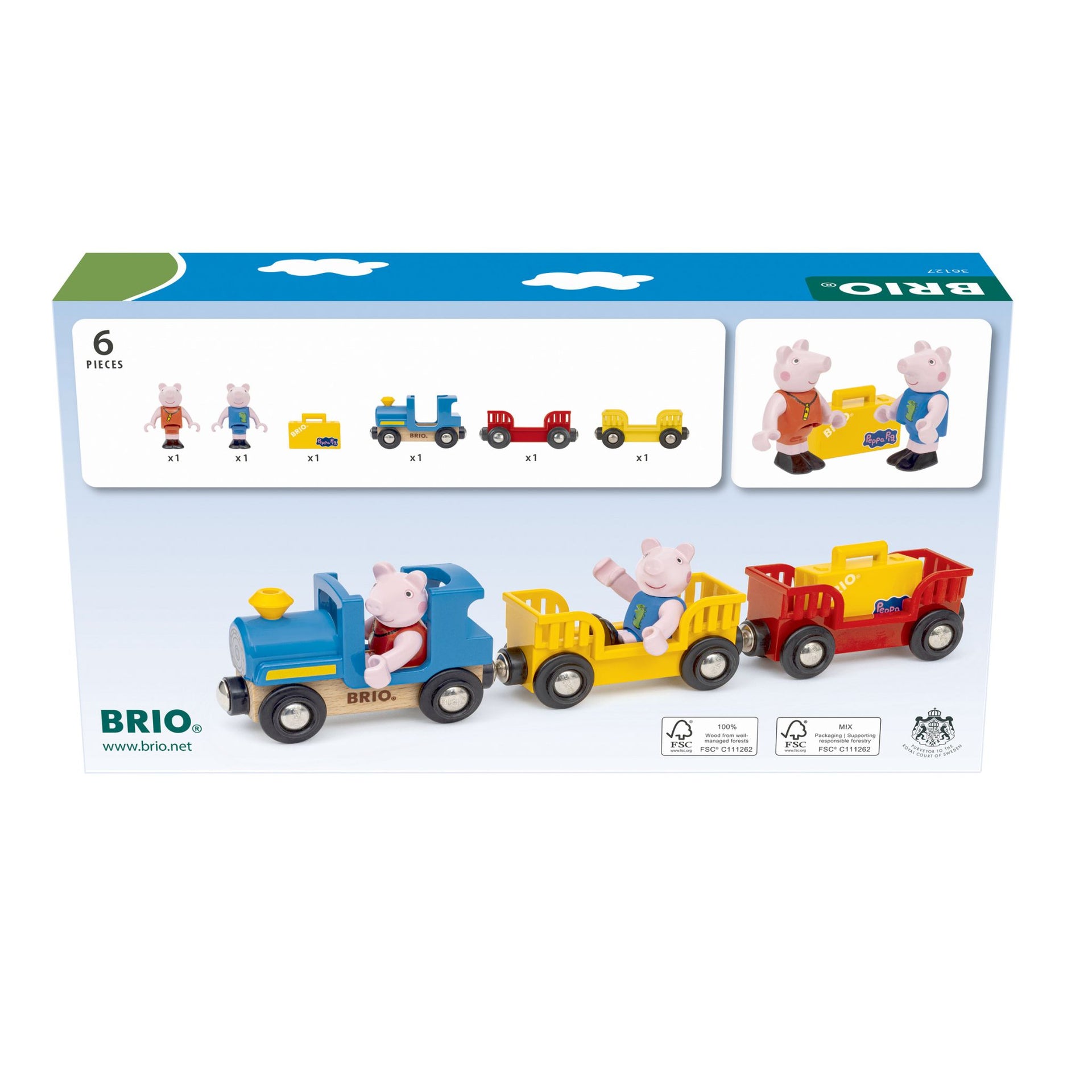 BRIO Peppa Pig Train