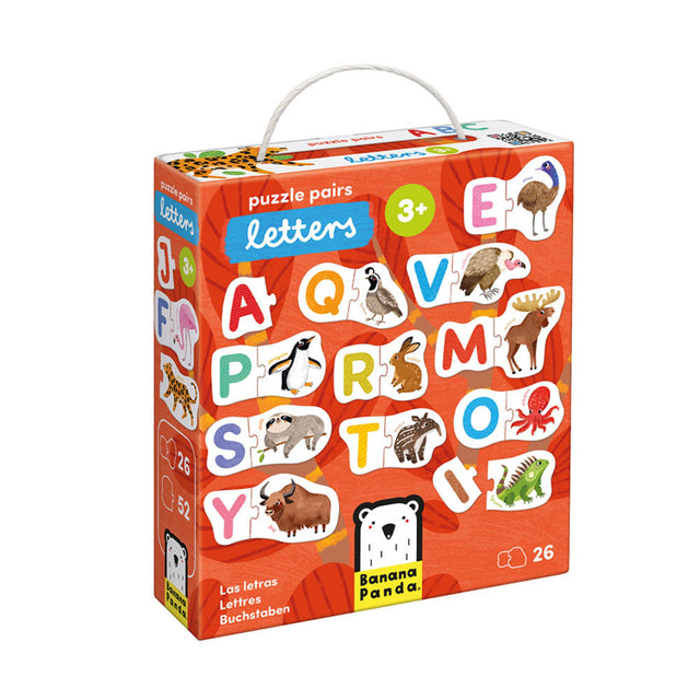 Banana Panda Puzzle Pairs - Letters