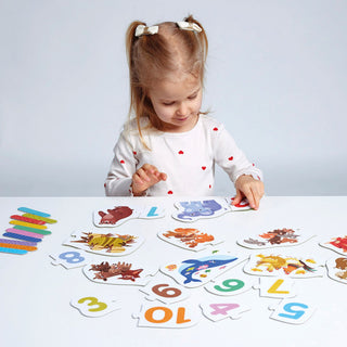 Banana Panda Puzzle Pairs - Numbers