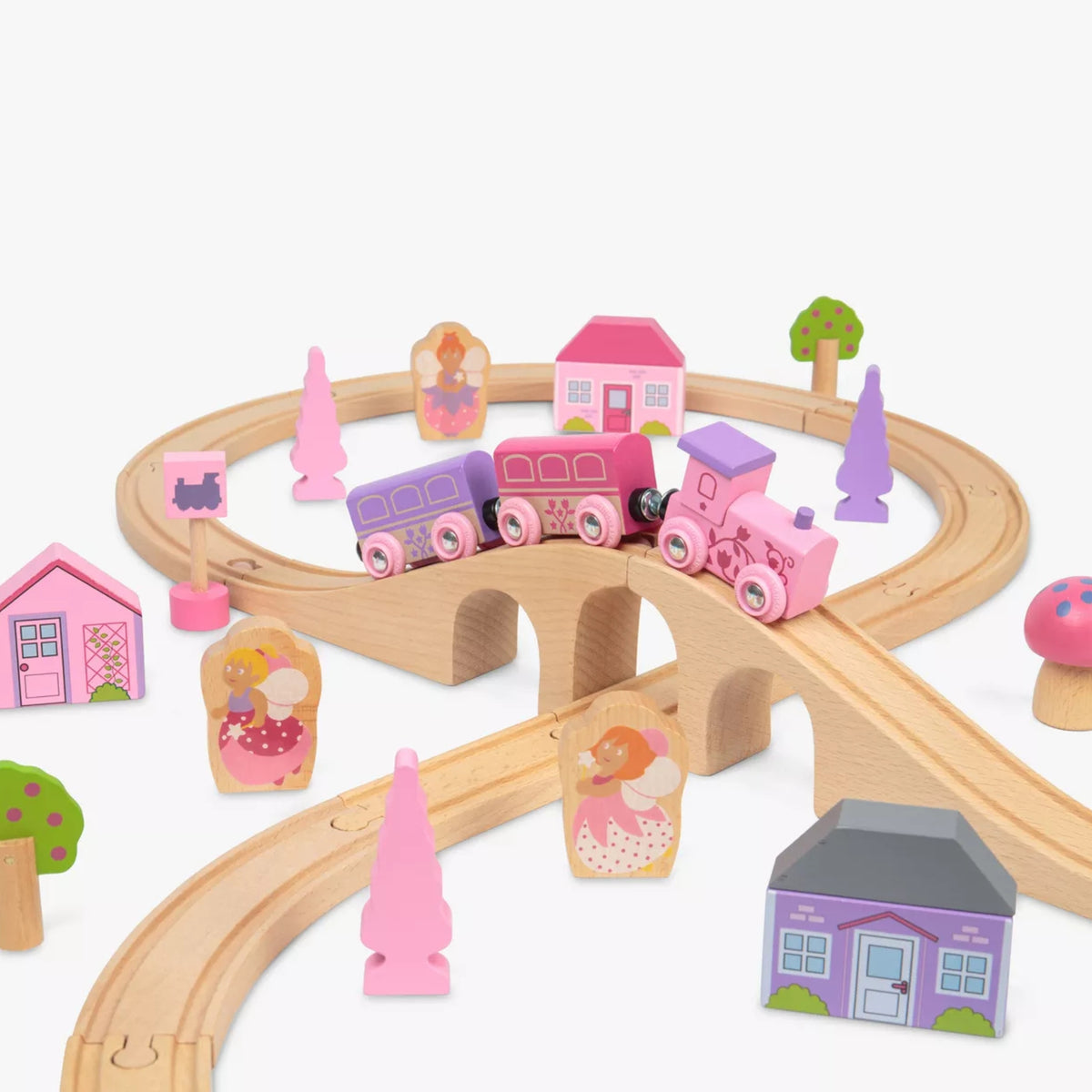 Bigjigs Fairy Figure of Eight Train Set