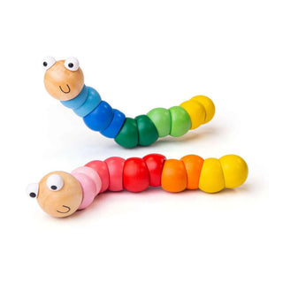 Bigjigs Toys Wiggly Worm - Rainbow