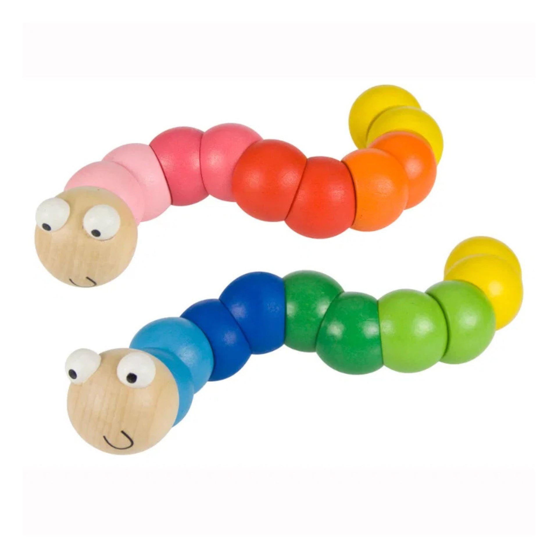 Bigjigs Toys Wiggly Worm - Rainbow
