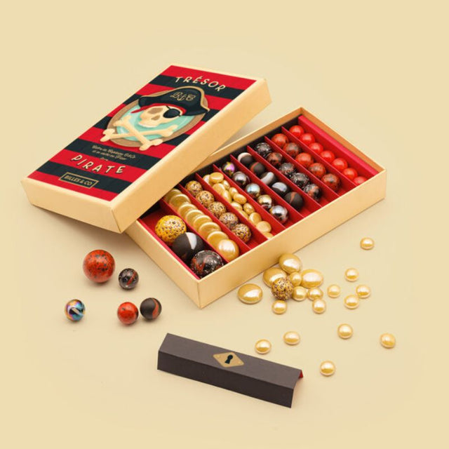 Billes & Co Marbles Pirate Treasure Box