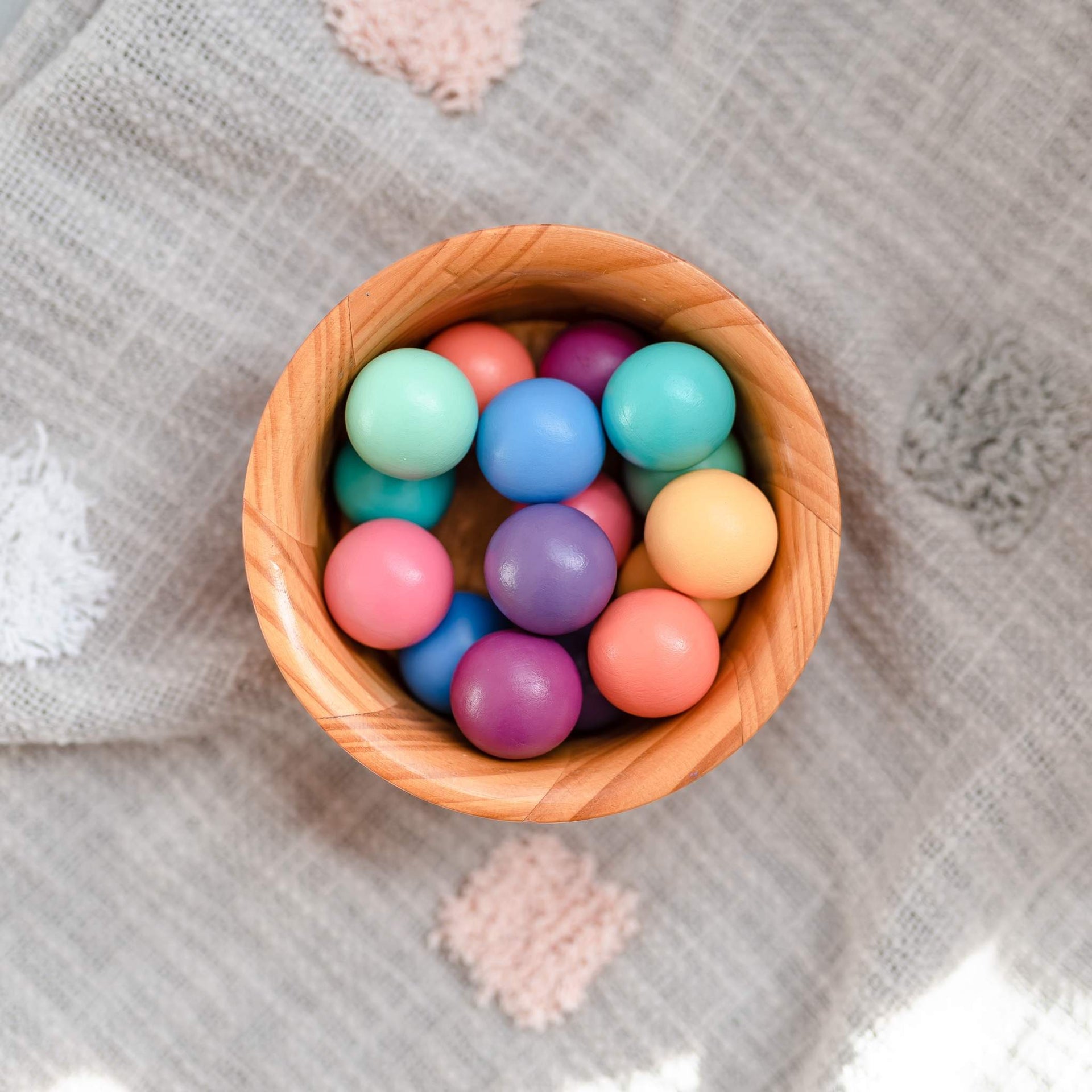 Connetix Magnetic Tiles 16 Piece Pastel Replacement Ball Pack