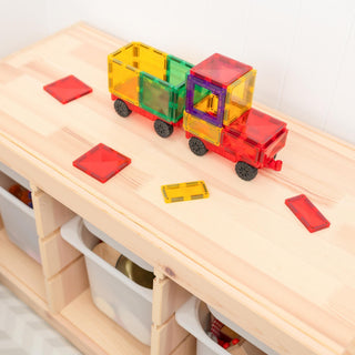 Connetix Magnetic Tiles 24 Piece Rainbow Motion Pack