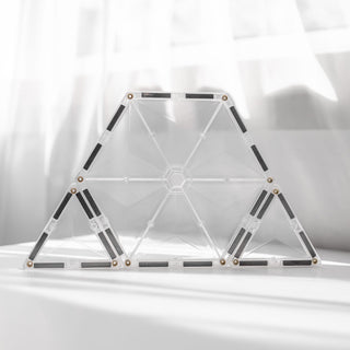 Connetix Magnetic Tiles 34 Piece Clear Starter Pack