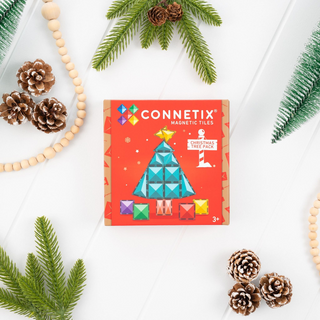 CONNETIX Magnetic Tiles 16 Piece Christmas Tree Pack
