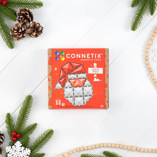 CONNETIX Magnetic Tiles 17 Piece Christmas Santa Pack