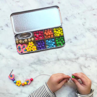 Cotton Twist Bracelet Beading Kit - Rainbow