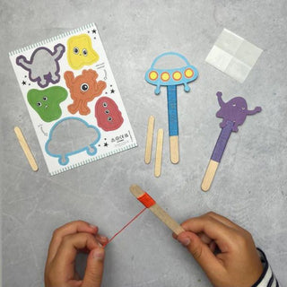 Cotton Twist Make Your Own Monster Space Puppets