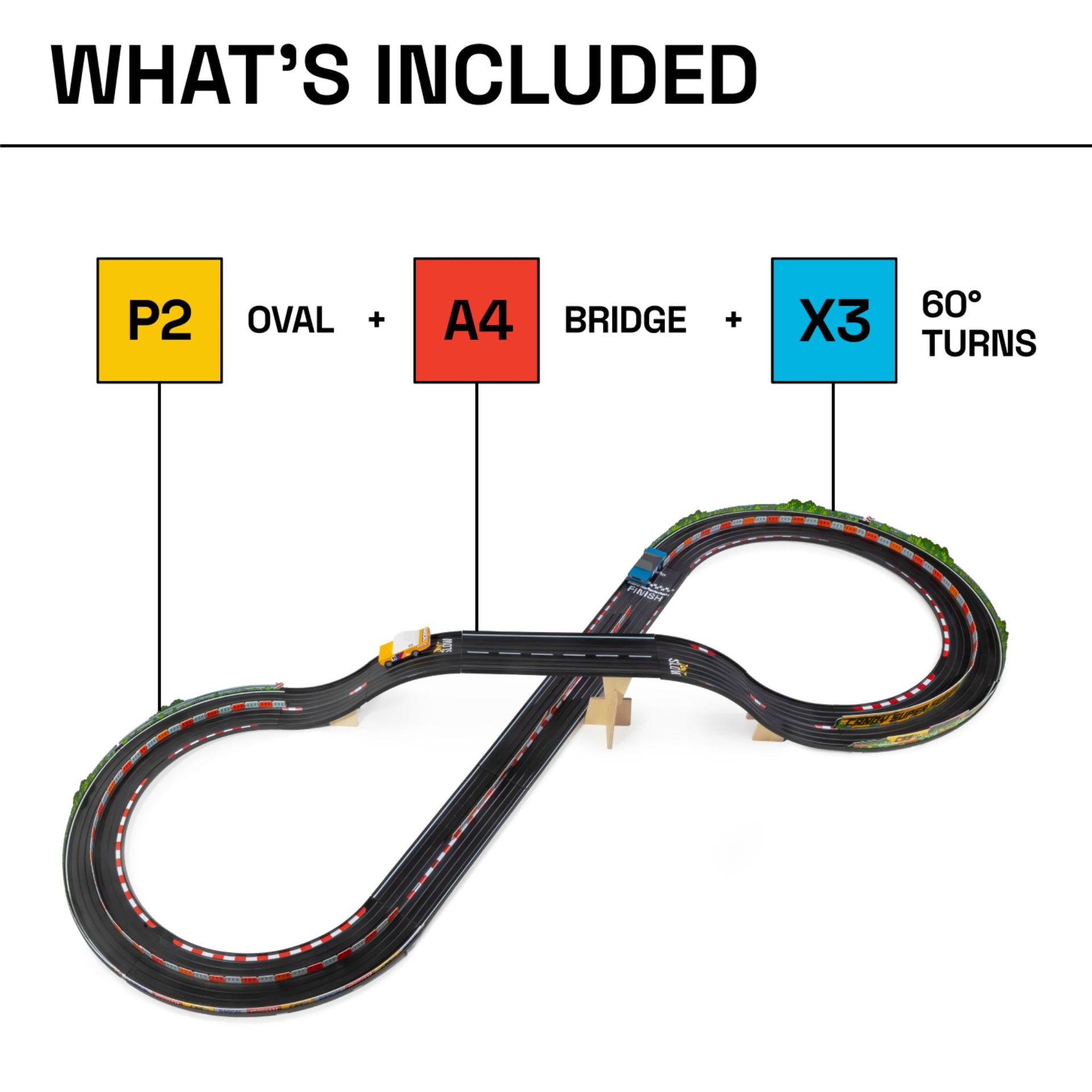 Candylab Roadworks Figure of 8 Playset Bundle