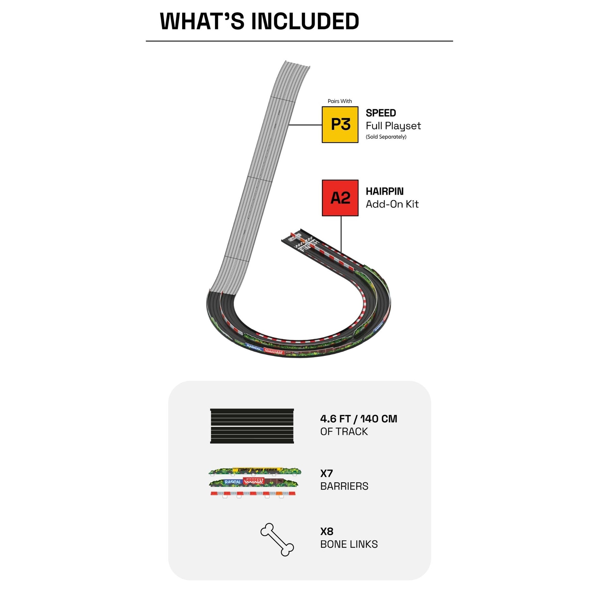 Candylab Roadworks Hairpin Turn Add-On Kit