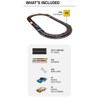 Candylab Roadworks Oval Speedway Playset