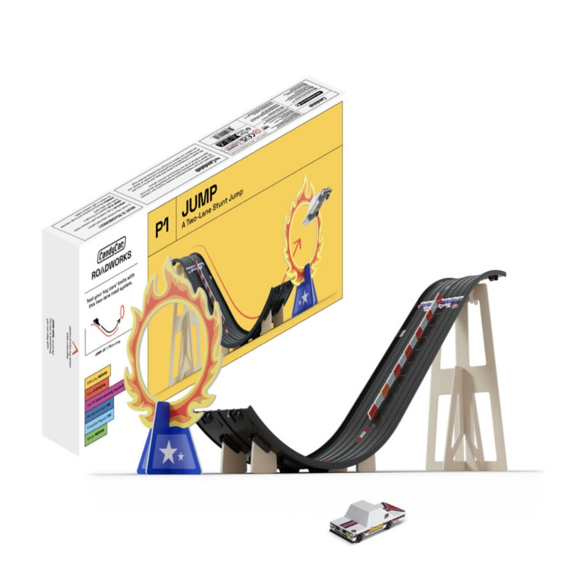 Candylab Roadworks Stunt Jump Playset