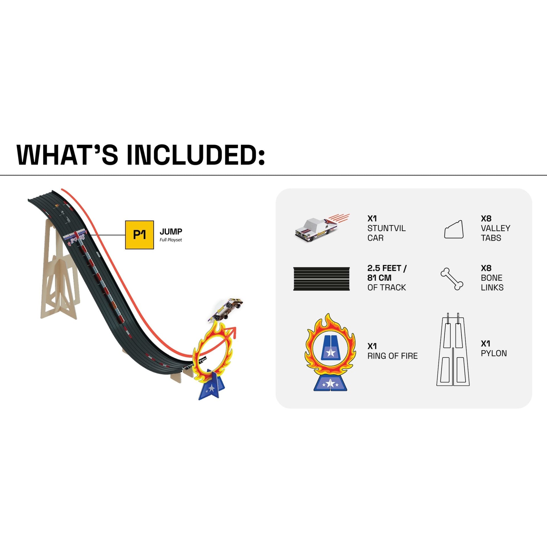 Candylab Roadworks Stunt Jump Playset