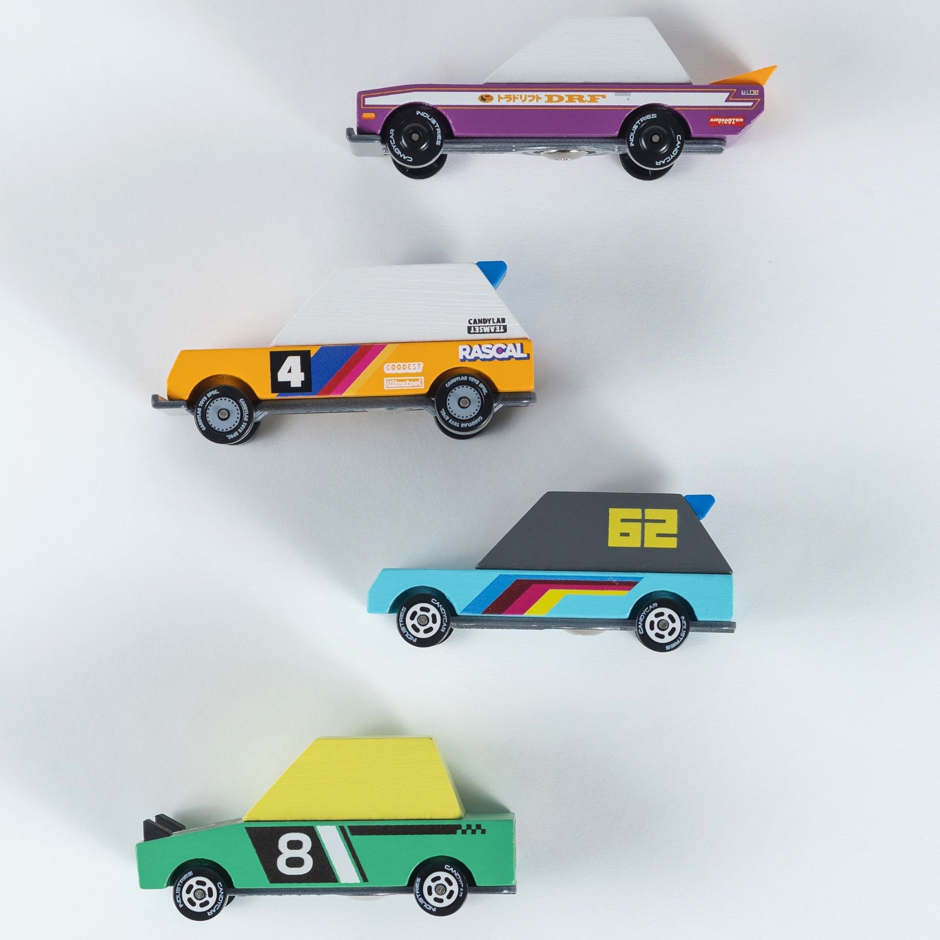 Candylab Toon Race Car - Tokyo Heat 4-pack
