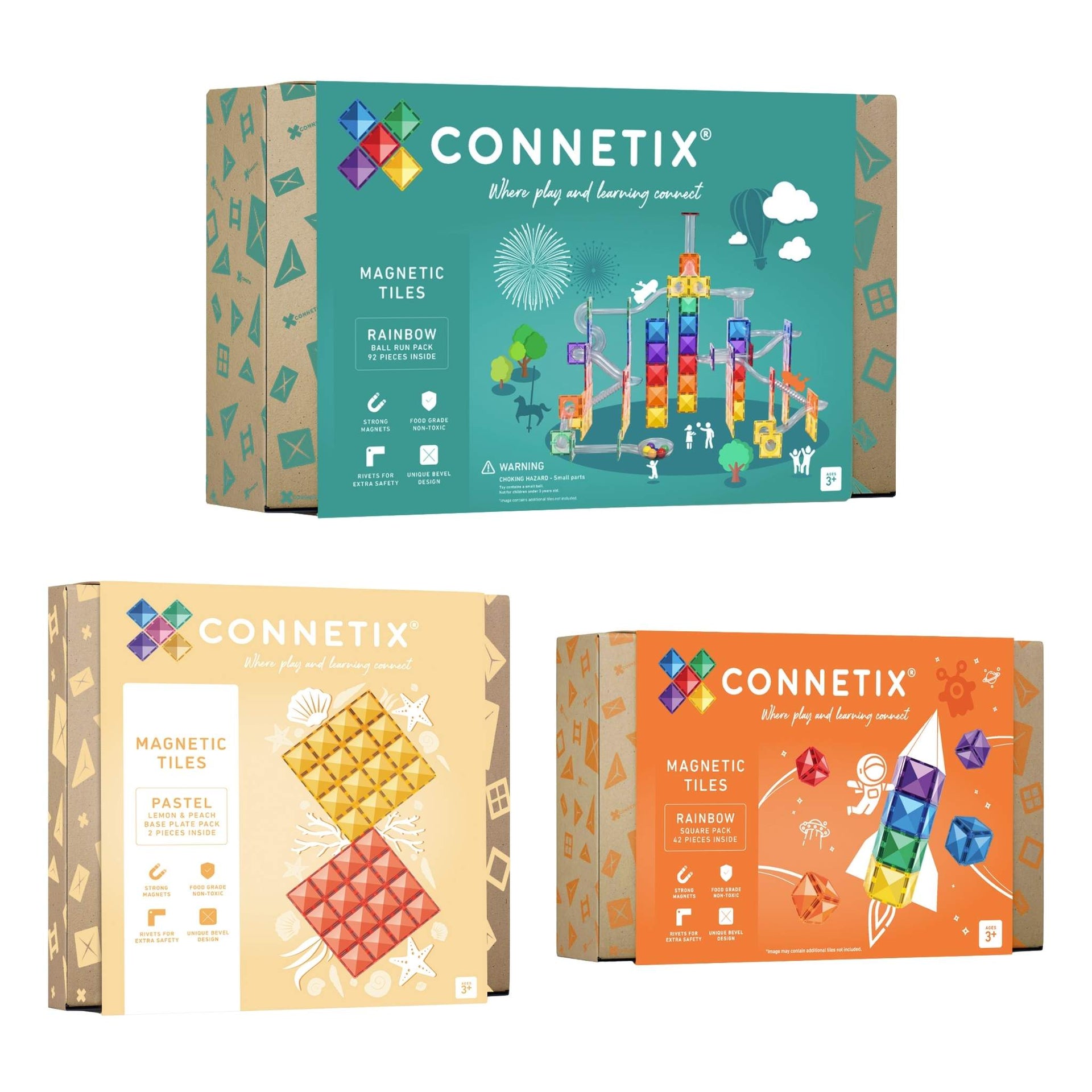 Connetix Rainbow Ball Run Bundle