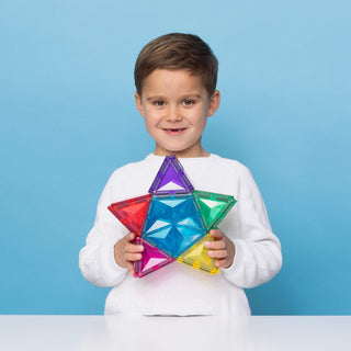 Connetix Magnetic Tiles 28 Piece Light Star Pack