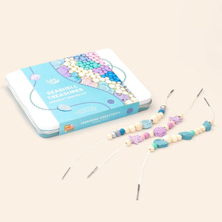 Cotton Twist Bracelet Making Kit - Seashell Treasures