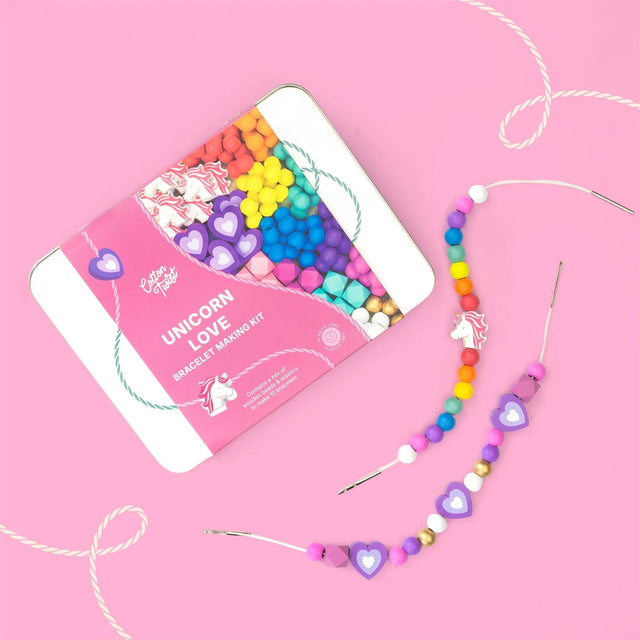 Cotton Twist Bracelet Making Kit - Unicorn Love