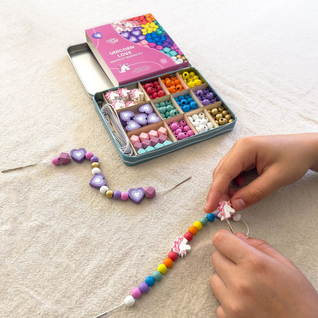 Cotton Twist Bracelet Making Kit - Unicorn Love