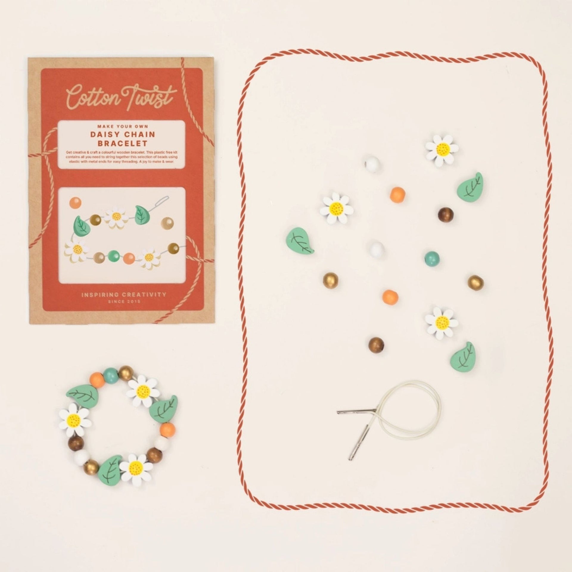 Cotton Twist Make Your Own Daisy Chain Bracelet