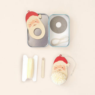 Cotton Twist Make Your Own Pom Pom Santa Decoration Kit