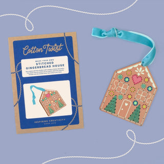 Cotton Twist Make Your Own Stitched Gingerbread House