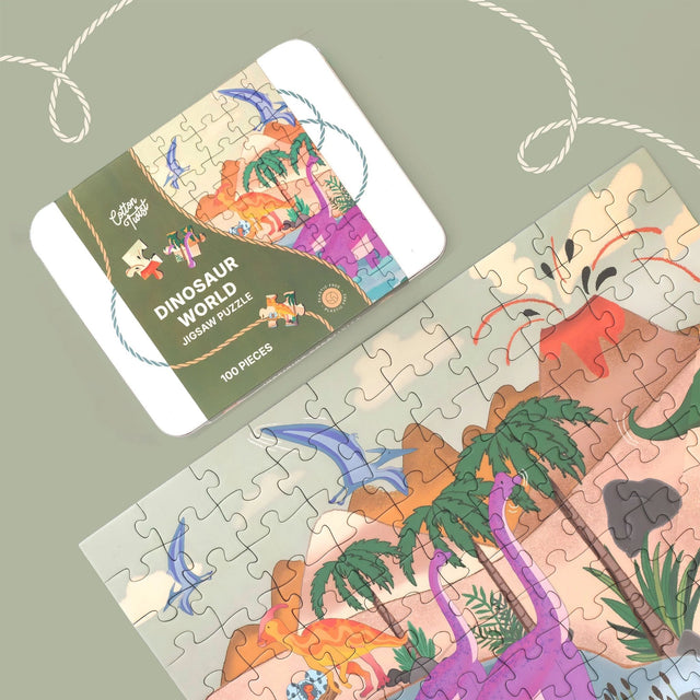Cotton Twist Dinosaur World Jigsaw Puzzle