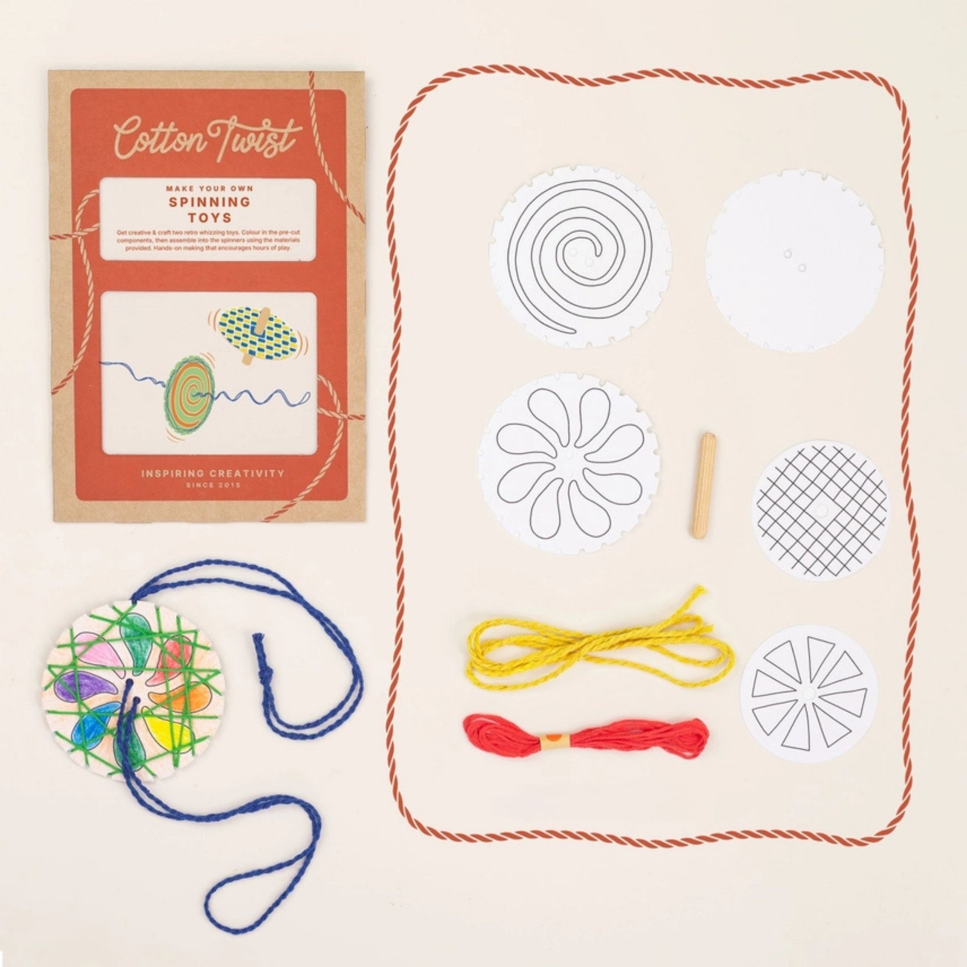 Cotton Twist Make Your Own Spinning Toys
