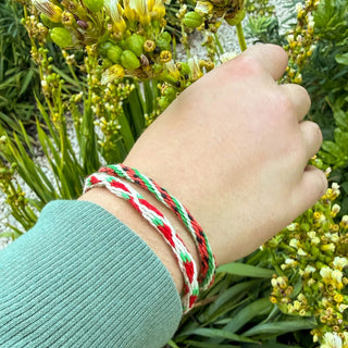 Cotton Twist Make Your Own Strawberry Kumihimo Bracelet Kit