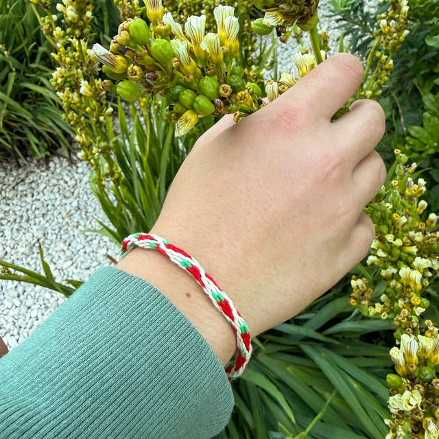 Cotton Twist Make Your Own Strawberry Kumihimo Bracelet Kit