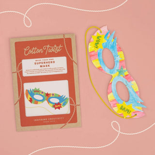 Cotton Twist Make Your Own Superhero Mask