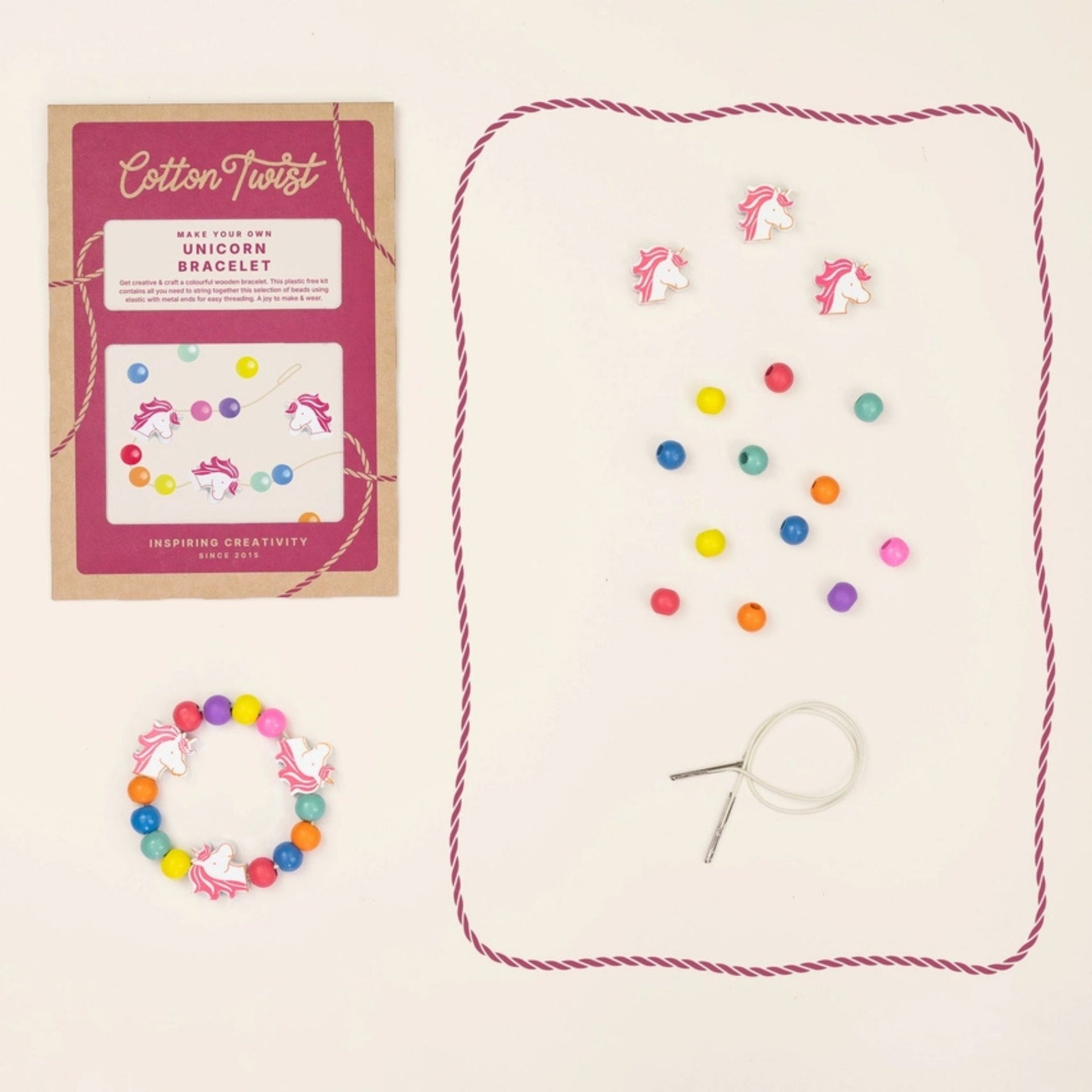 Cotton Twist Make Your Own Unicorn Bracelet