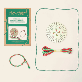 Cotton Twist Make Your Own Watermelon Kumihimo Bracelet Kit