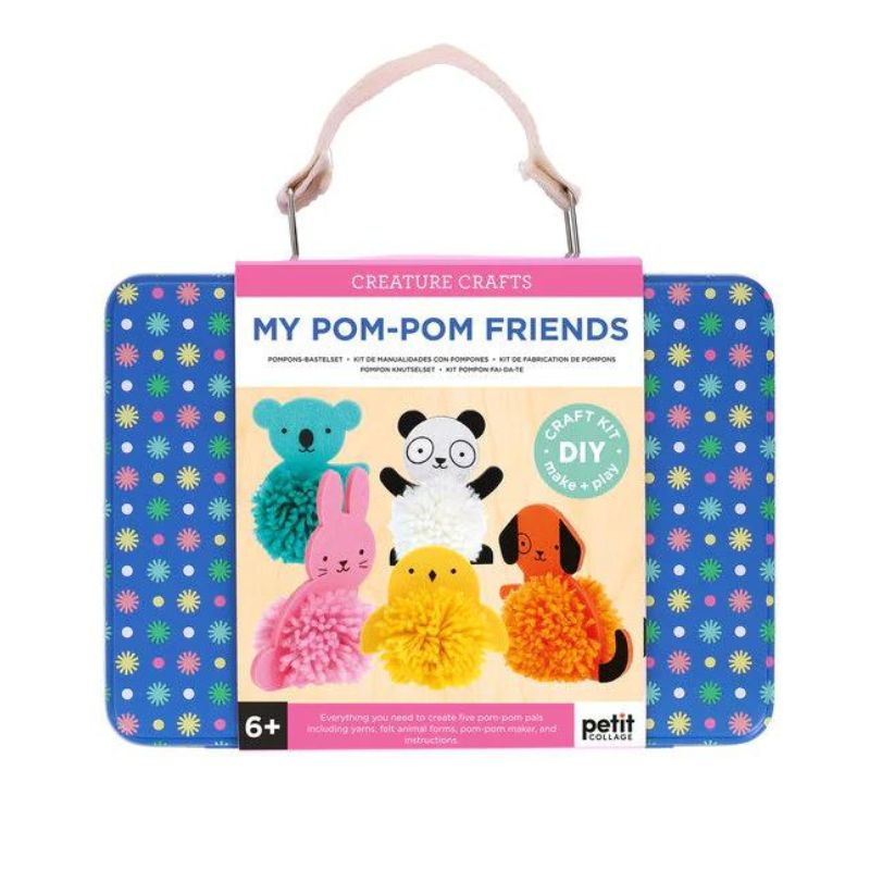 Petit Collage Creature Crafts - My Pom-Pom Friends