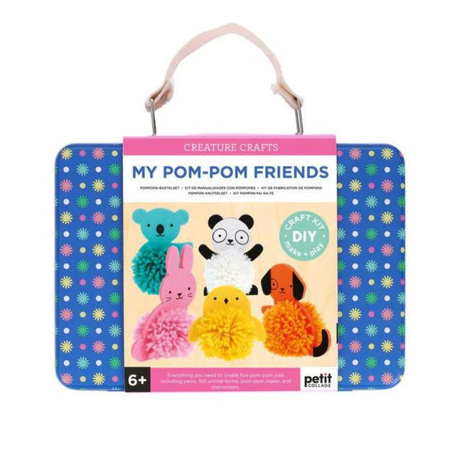 Petit Collage Creature Crafts - My Pom-Pom Friends