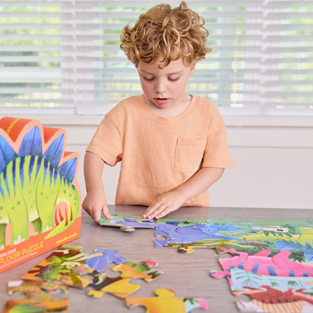 Crocodile Creek Dino Land Puzzle - 36 Piece