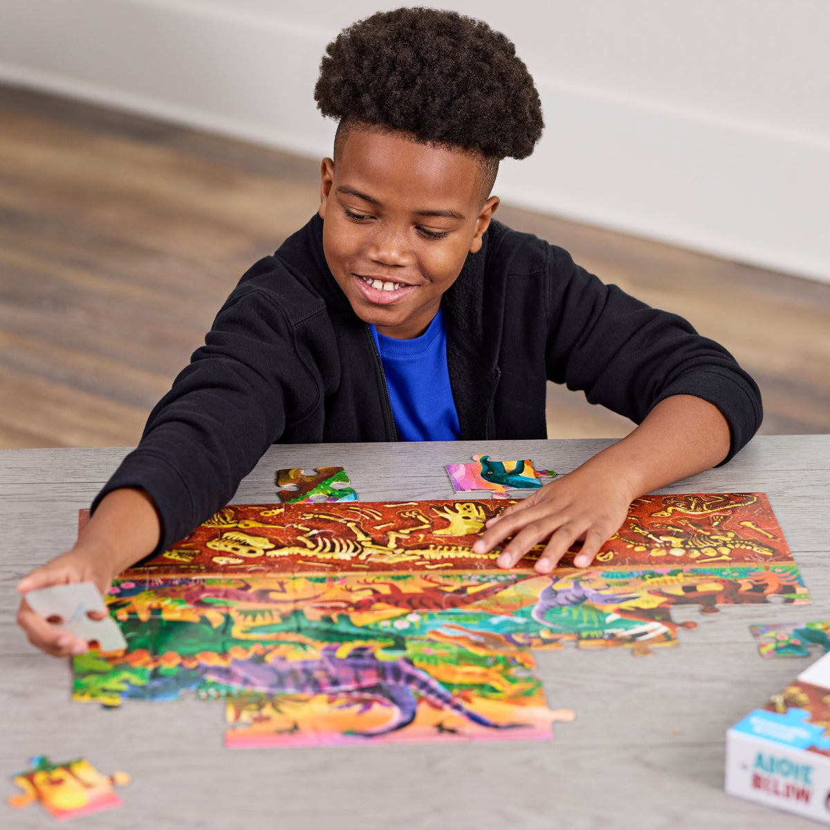 Crocodile Creek Dinosaur Above & Below Puzzle - 60 Piece