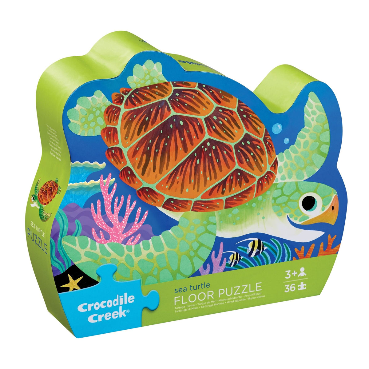 Crocodile Creek Sea Turtle Puzzle - 36 Piece