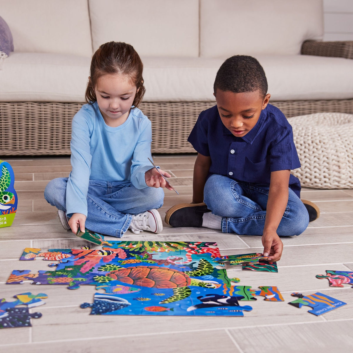 Crocodile Creek Sea Turtle Puzzle - 36 Piece