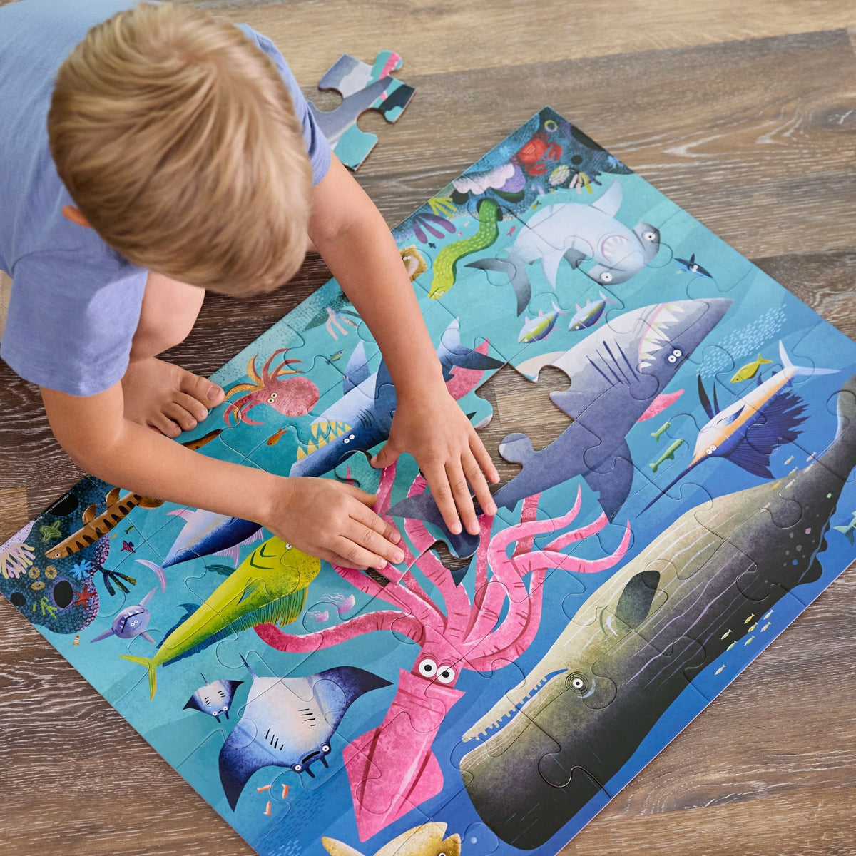 Crocodile Creek Shark Reef Puzzle - 36 Piece